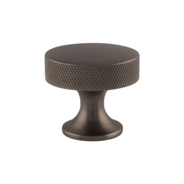 Click Here To Enlarge This Photo Of AW841-38-DBZ - Alexander & Wilks 38mm Berlin Knurled Cupboard Knob - Dark Bronze