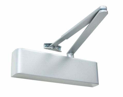 Click Here To Enlarge This Photo Of TS.5204BC.SRFB.SESE - Rutland Size 2-4 Overhead Door Closer with Backcheck - Silver
