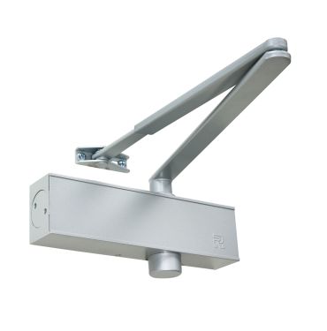 Click Here To Enlarge This Photo Of TS.9205.FB.SE - Rutland Size 2-5 Designer Slimline Overhead Door Closer - Silver