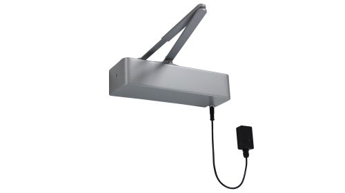 Click Here To Enlarge This Photo Of ETS.18314.SE - Rutland Rutland Responder 24 Size 4 Hold Open/Swing Free Electromagnetic Door closer - Silver
