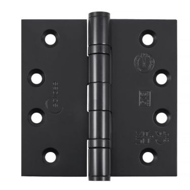 Click Here To Enlarge This Photo Of Eclipse 14841BLK Grade 13 Matt Black (Stainless Steel) Ball Bearing Hinges 102 x 102 x 3mm