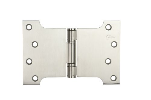 Click Here To Enlarge This Photo Of Eclipse 14995 Satin Stainless Steel Parliament Hinges 102 x 102 x 152mm