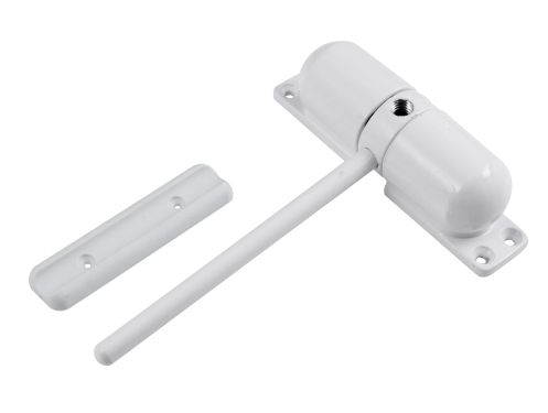 Click Here To Enlarge This Photo Of Eclipse 28994 Model 121 White Surface Mounted Spring Door Closer