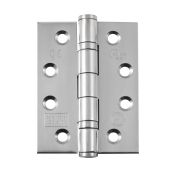 Eclipse 14884 Grade 13 Polished Stainless Steel (SUS-316) Ball Bearing Hinges 102 x 76 x 3mm