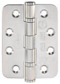 Eclipse 14869G316 Grade 13 Satin Stainless Steel (SUS-316) Ball Bearing Radius Hinges 102 x 76 x 3mm