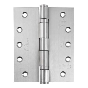 Click Here To Enlarge This Photo Of Eclipse 14842 Grade 13 Satin Stainless Steel Ball Bearing Hinges 127 x 102 x 3mm