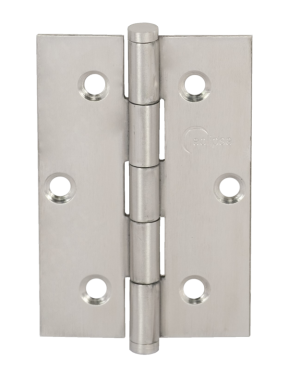 Click Here To Enlarge This Photo Of Eclipse 14838 Satin Stainless Steel Plain Bearing Hinges 76  x 51 x 1.5mm