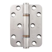 Eclipse 14931 Grade 14 Satin Stainless Steel Insignia Thrust Bearing Radius Hinges 102 x 76 x 3mm