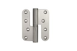 Eclipse 14874 Satin Stainless Steel Journal Support Hinges 102 x 89 x 3mm (Left Hand)