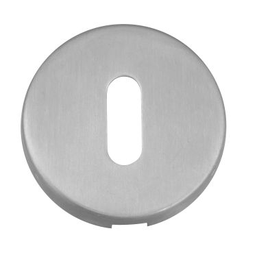Click Here To Enlarge This Photo Of Eclipse 34411 Satin Stainless Steel (52mm x 8mm) Standard Keyway Escutcheon