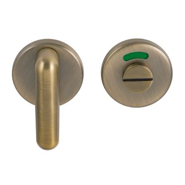 Click Here To Enlarge This Photo Of Eclipse 34926 Matt Antique Brass SS (52mm x 8mm) Disabled Thumbturn & Release