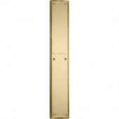 V1166-SB Heritage Brass Fingerplate 464x76mm Satin Brass Finish