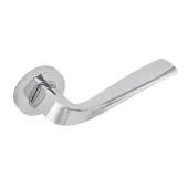 Eclipse 63220 Polished Chrome 'Lanza' Lever on Round Rose Set (Insignia Range)
