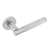 Eclipse 63242 Satin Nickel 'Linear' Lever on Round Rose Set (Insignia Range)