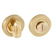 Eclipse 63590 Polished/Satin Brass Thumbturn & Release on Round Rose (Insignia Range)