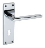Eclipse 31711 Polished Chrome 'Auriga' Lever Lock Set