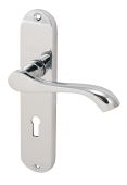 Eclipse 31697 Polished Chrome 'Cadenza' Lever Lock Set