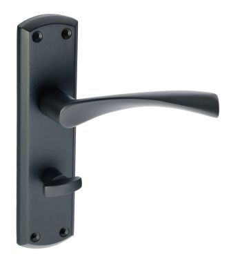 Click Here To Enlarge This Photo Of Eclipse 63723 Matt Black 'Monza' Lever Bathroom Set
