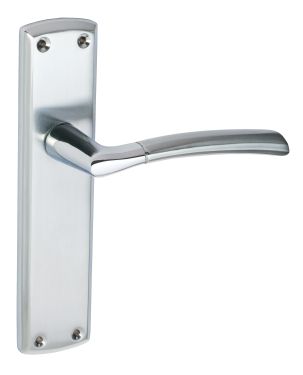 Click Here To Enlarge This Photo Of Eclipse 63142 Polished/Satin Chrome 'Tifosi' Lever Latch Set