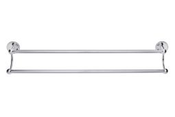 Eclipse 80003 (800 Series) Polished Chrome Double Towel Rail 600mm