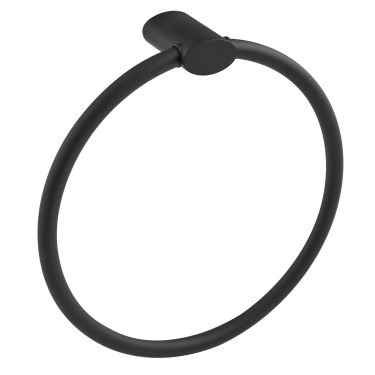 Click Here To Enlarge This Photo Of Eclipse 80125 (801 Series) Matt Black Towel Ring