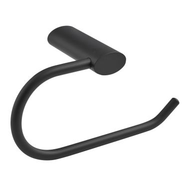 Click Here To Enlarge This Photo Of Eclipse 80129 (801 Series) Matt Black Toilet Roll Holder