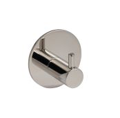 Eclipse 34747 Polished Stainless Steel Self Adhesive Single Coat Hook