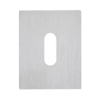 Eclipse 34761 Satin Stainless Steel 45x60x2mm Self Adhesive Key Hole Escutcheon