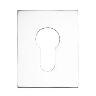 Eclipse 34764 Polished Stainless Steel 45x60x2mm Self Adhesive Euro Profile Escutcheon