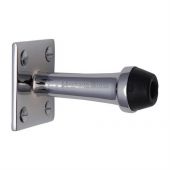 V1190-PC Heritage Brass Wall Mounted Door Stop 64mm Polished Chrome Finish