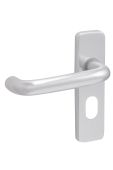 Eclipse 32453 Satin Anodised Aluminium Excell 19mm RTD Lever Oval Profile Set (48.5mm c/c)