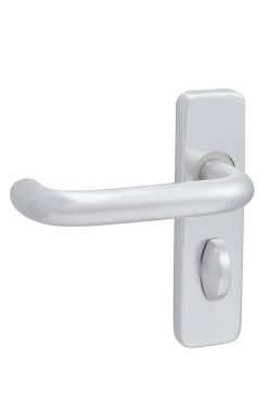 Click Here To Enlarge This Photo Of Eclipse 32455 Satin Anodised Aluminium Excell 19mm RTD Lever Bathroom Set