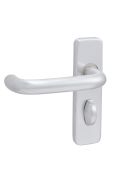 Eclipse 32455 Satin Anodised Aluminium Excell 19mm RTD Lever Bathroom Set