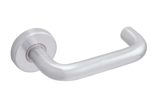 Click Here To Enlarge This Photo Of Eclipse 39905 Satin Anodised Aluminium 19mm Eurotek Lever On Rose Set (metal inner)