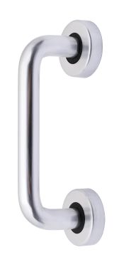 Click Here To Enlarge This Photo Of Eclipse 32441 Satin Anodised Aluminium 152x19mm Concealed Fix D Shape Pull Handle On Rose