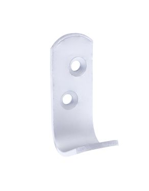 Click Here To Enlarge This Photo Of Eclipse 32411 Satin Anodised Aluminium Single Robe Hook