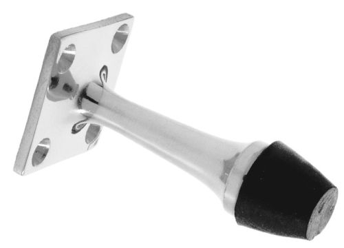 Click Here To Enlarge This Photo Of Eclipse 32457 Satin Anodised Aluminium 63mm Square Based Projection Door Stop