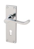 Eclipse 31315 Victorian Scroll Polished Chrome 'Picasso' Lever Lock Set