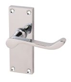 Eclipse 31316 Victorian Scroll Polished Chrome 'Picasso' Lever Latch Set