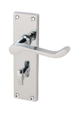 Click Here To Enlarge This Photo Of Eclipse 31317 Victorian Scroll Polished Chrome 'Picasso' Lever Bathroom Set