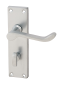 Eclipse 37317 Victorian Scroll Satin Chrome 'Picasso' Lever Bathroom Set