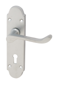 Eclipse 37806 Chromaxe Satin Chrome Lever Lock Set