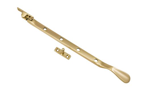 Click Here To Enlarge This Photo Of Eclipse 21157 Victorian Pattern Polished Brass 254mm Casement Stay