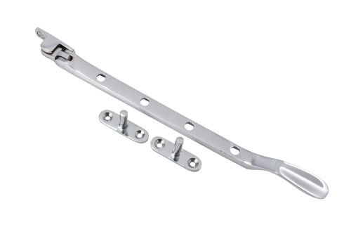 Click Here To Enlarge This Photo Of Eclipse 31815 Victorian Pattern Polished Chrome 254mm Casement Stay