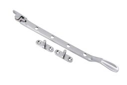Eclipse 31815 Victorian Pattern Polished Chrome 254mm Casement Stay