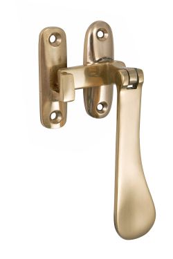 Click Here To Enlarge This Photo Of Eclipse 21162 Victorian Pattern Polished Brass Hook/Mortice Casement Fastener