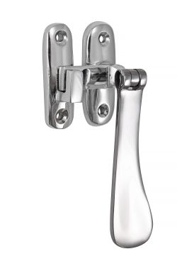 Click Here To Enlarge This Photo Of Eclipse 31818 Victorian Pattern Polished Chrome Hook/Mortice Casement Fastener
