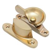Eclipse 21166 Fitch Pattern Polished Brass Sash Fastener