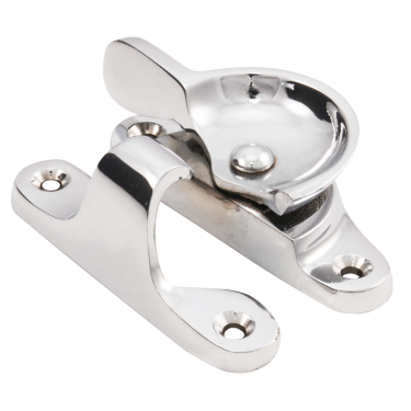 Click Here To Enlarge This Photo Of Eclipse 31820 Fitch Pattern Polished Chrome Sash Fastener