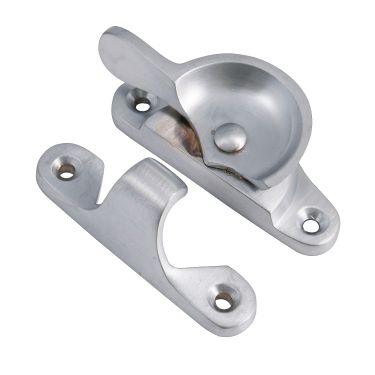 Click Here To Enlarge This Photo Of Eclipse 37820 Fitch Pattern Satin Chrome Sash Fastener